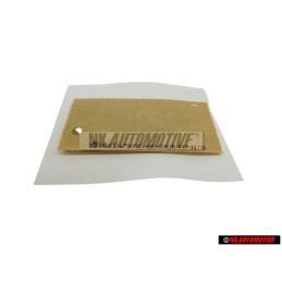 Genuine VW R Rear Trunk Boot Badge Emblem Chrome - 1K8853675K FXC