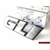Genuine VW GLI Front Grill Badge Emblem Brushed Silver - 165853679F GX2