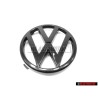 Genuine VW Front Grill Badge Emblem Black - 165853601A 01C