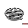 Genuine VW Front Grill Badge Emblem Black - 165853601A 01C