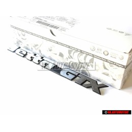 Genuine VW JETTA GTX Rear Trunk Boot Badge Emblem - 165853687N GX2