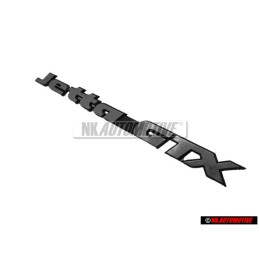 Genuine VW JETTA GTX Rear Trunk Boot Badge Emblem - 165853687N GX2