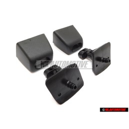 Genuine VW SET Headlight Washer Nozzle Carriers Caps - Golf/Jetta MK3