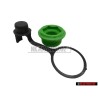 Genuine VW SET Gearbox Inspection Plug & Cap Green - Golf MK1/2/3 Cabriolet