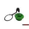 Genuine VW SET Gearbox Inspection Plug & Cap Green - Golf MK1/2/3 Cabriolet