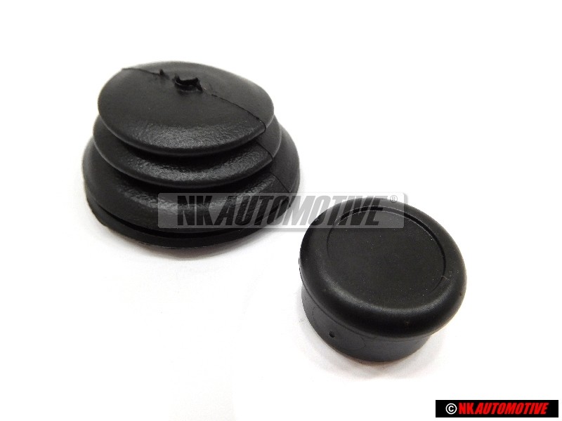 Genuine VW SET Rear View Mirror Adjuster Knob & Bellow - Golf Scirocco MK1/2