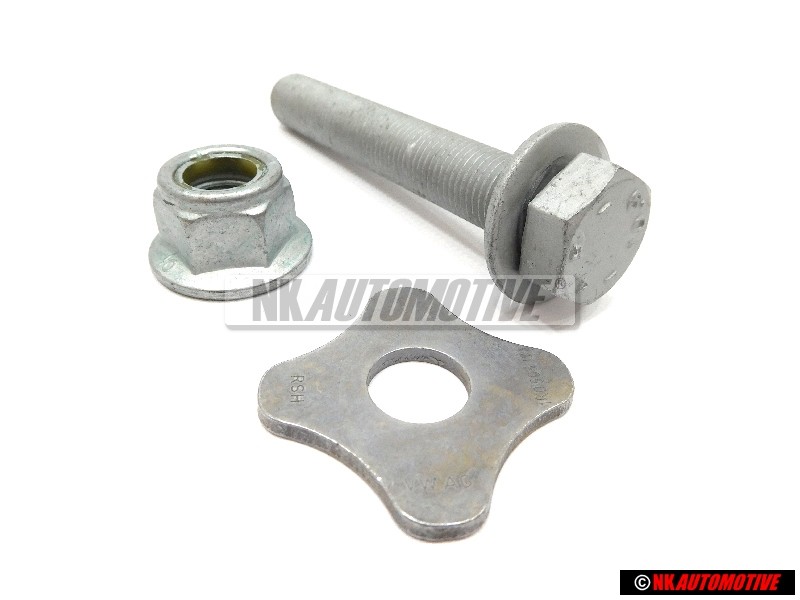 Genuine VW SET Rear Suspension Trailing Arm Bolt Nut - Golf MK5/6 Jetta MK5