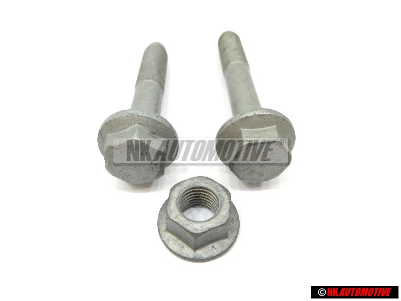 Genuine VW SET Front Suspension Wishbone Arm Bolts Nut - Golf MK4 Bora