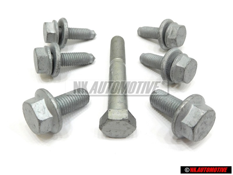Genuine VW Repair KIT for Trailing Arm Axle Guide Bolts - Jetta Golf MK5/6