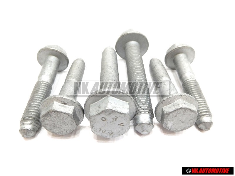 Genuine VW SET Left Gearbox Mount Bolts - Golf MK5/6 Jetta MK5 Scirocco MK3