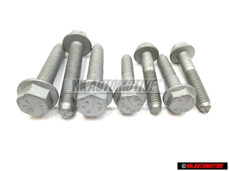 Genuine VW SET Left Gearbox Mount Bolts - Golf MK5/6 Jetta MK5 Scirocco MK3