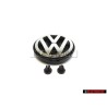 Genuine VW SET Rear Hatch Boot Trunk Badge Emblem w/ fitting Grommets - Golf MK2
