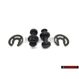 Genuine Audi Repair KIT for Parcel Shelf Retaining Strap 8L086779