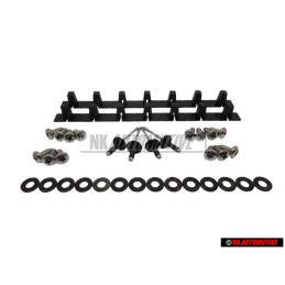 Genuine VW Repair KIT for Sill Panel Skirt Mounting v2 - Golf MK3 Vento