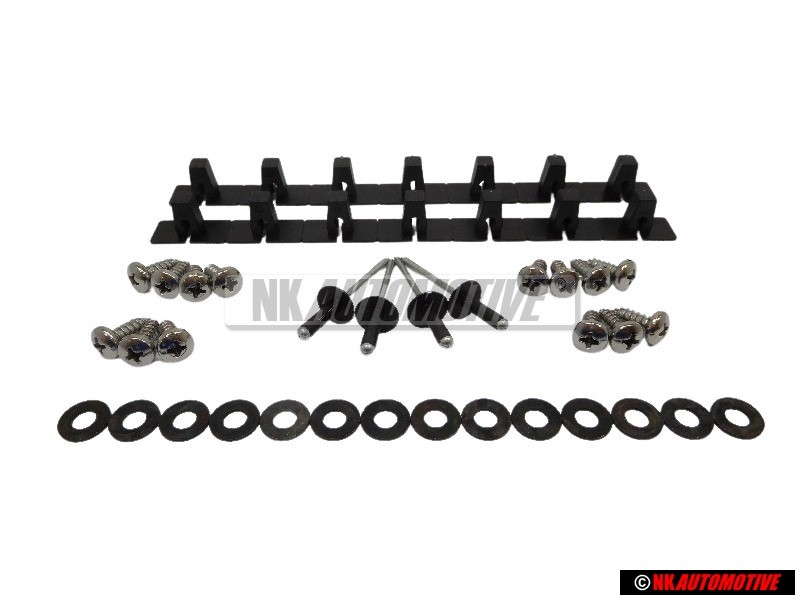 Genuine VW Repair KIT for Sill Panel Skirt Mounting v2 - Golf MK3 Vento