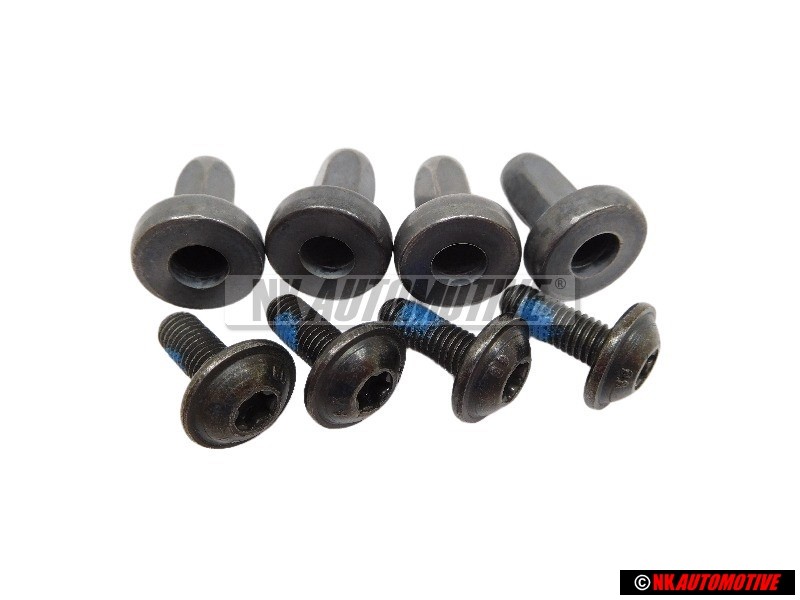 Genuine VW Repair KIT Bolts & Cap Nuts for P/N 1H6827577D - Golf MK3