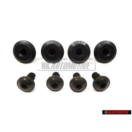 Genuine VW Repair KIT for Tailgate Molding 191827571E/1H6827577D