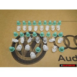 Genuine VW Repair KIT for Door Moldings Grommets Clips - Golf MK2/Jetta MK2