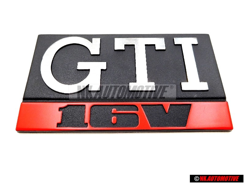 Genuine VW Inscription Gti 16V Satin Black Mars Red - 191853679D
