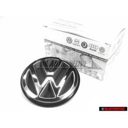 Genuine VW Rear Boot Badge Emblem Chrome - 357853601 WM7