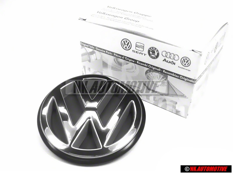 Genuine VW Rear Boot Badge Emblem Chrome - 357853601 WM7