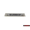 Genuine Audi QUATTRO Rear Boot Badge Emblem Chrome - 8D5853737F 2ZZ