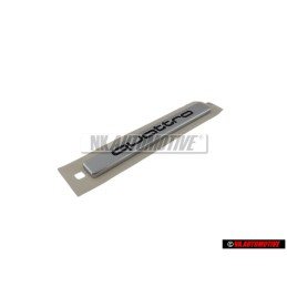 Genuine Audi QUATTRO Rear Boot Badge Emblem Chrome - 8D5853737F 2ZZ