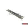 Genuine Audi QUATTRO Rear Boot Badge Emblem Chrome - 8D5853737F 2ZZ