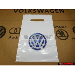Genuine VW Carrier Bag White - 000087317E 084