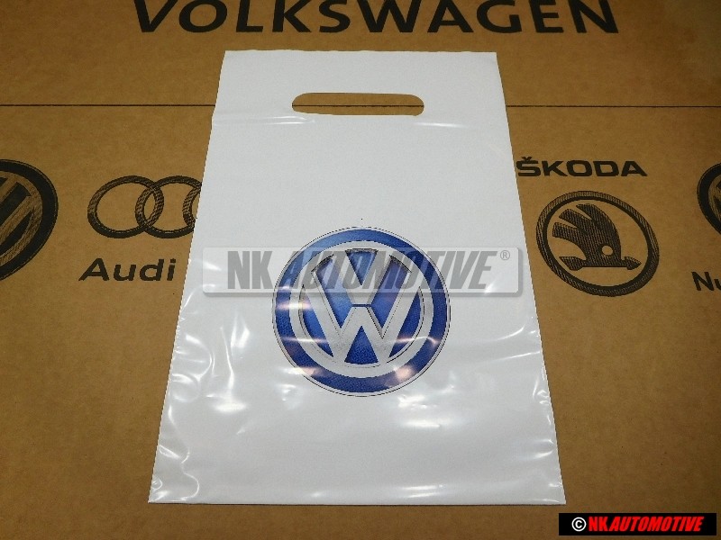 Genuine VW Carrier Bag White - 000087317E 084