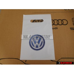Genuine VW Carrier Bag White - 000087317E 084