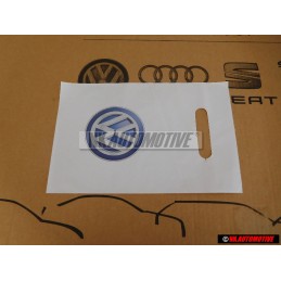 Genuine VW Carrier Bag White - 000087317E 084