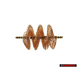 Genuine VW Flame Deflector Plate - 035103477A