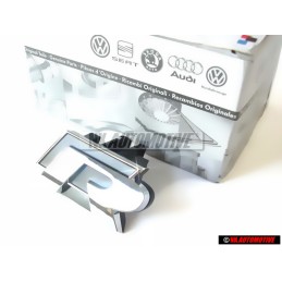Genuine VW R LINE Front Grill Badge Emblem Chrome - 1K8853679B FXC