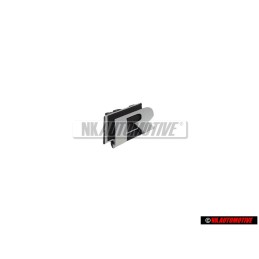 Genuine VW R LINE Front Grill Badge Emblem Chrome - 1K8853679B FXC