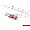 Genuine VW TSI Rear Badge Emblem Chrome Red - 5K0853675N GQF