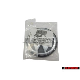 Genuine VW Rear Badge Emblem Chrome - 1H6853630 WV9