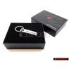 Genuine Audi Key Ring Stainless Steel Audi Sport - 3181500700