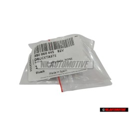 Genuine VW Push Button Titan Black - 3B0868445 82V