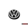 Genuine VW Rear Boot Badge Emblem White 50mm - 191853601B QK6