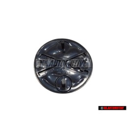 Genuine VW Rear Boot Badge Emblem White 50mm - 191853601B QK6
