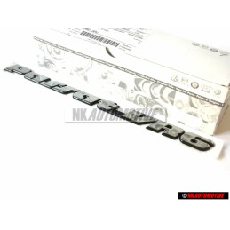 Genuine VW PASSAT VR6 Rear Boot Badge Emblem Chrome - 3A0853687N Z10