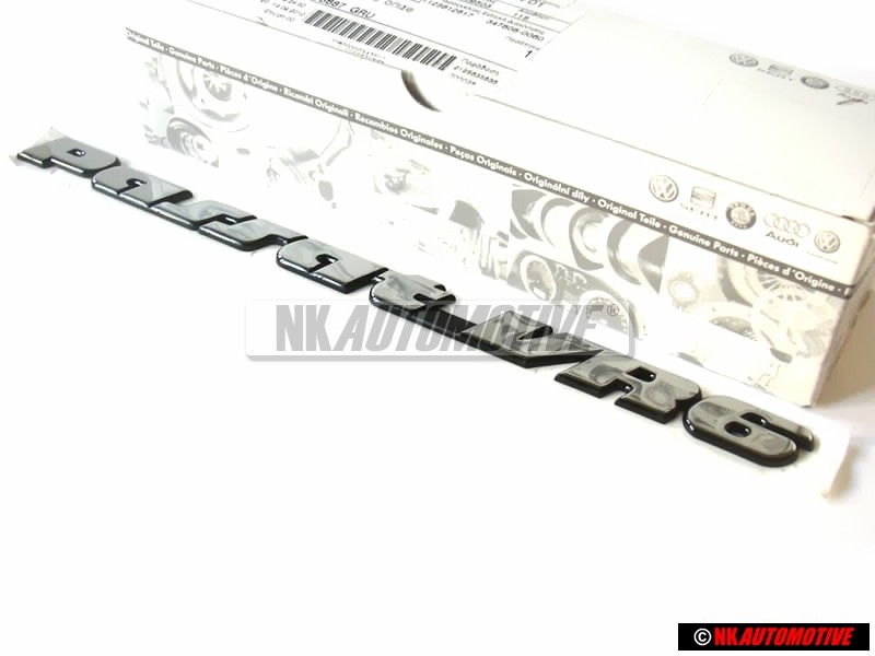 Genuine VW PASSAT VR6 Rear Boot Badge Emblem Chrome - 3A0853687N Z10