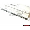 Genuine VW PASSAT VR6 Rear Boot Badge Emblem Chrome - 3A0853687N Z10