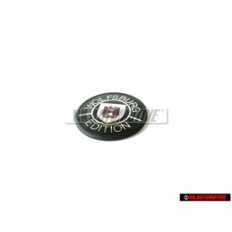 Genuine VW WOLFSBURG EDITION Side Badge Emblem Black - 321853675B ZS3