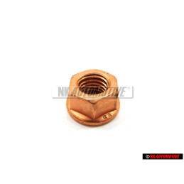 Genuine VW Hexagon Collar Nut Self Locking - N 91130801