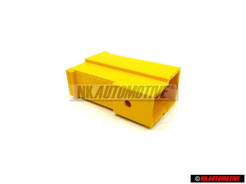 Genuine VW Flat Connector Housing - 161971988C