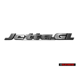 Genuine VW JETTA GL Rear Boot Badge Emblem Chrome - 165853687P GX2
