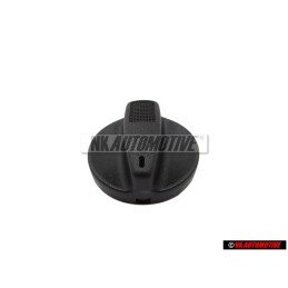 Genuine VW Knob Satin Black - 1H081912901C