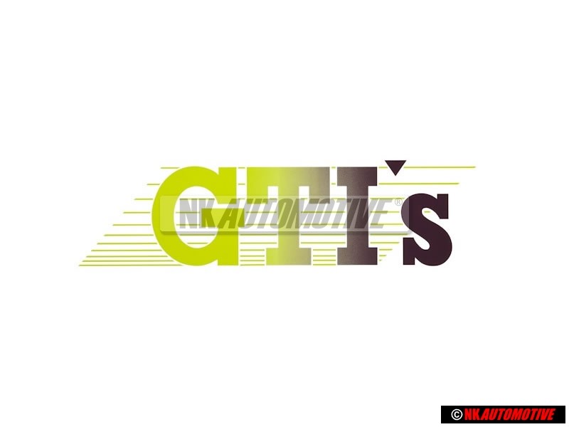 Genuine VW GTI Side STICKER - 191853427 BRA